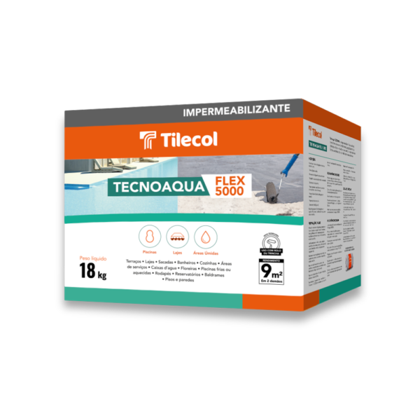 IMPERMEABILIZANTE TECNOAQUA FLEX 5000 18KG