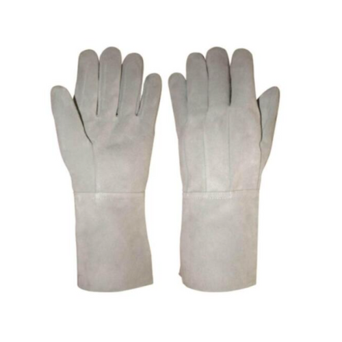 LUVA COURO RASPA COM REFORCO 12 15cm