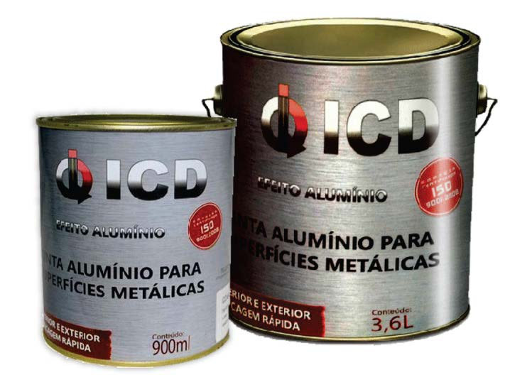 TINTA PARA MANTA ALUMINIO - PRATA - 4KG